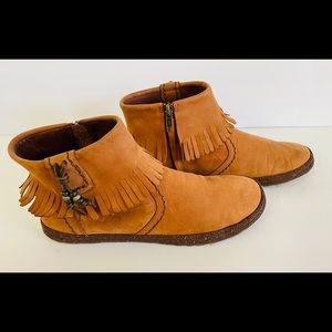 Ugg nutmeg brown boho moccasins 8